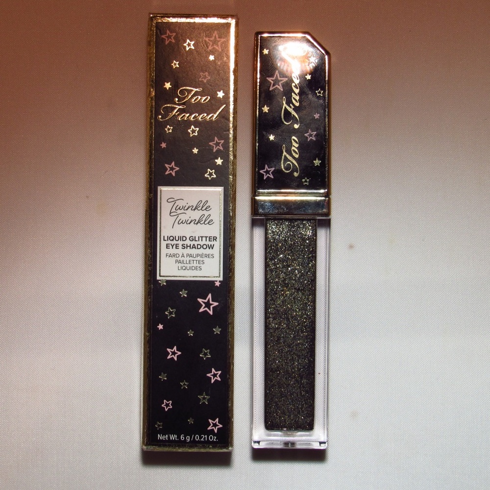 Too Faced Liquid Glitter Eye Shadow in Licorich